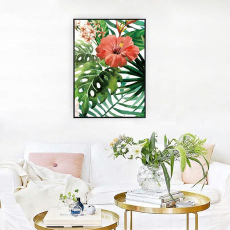 wall-art-print-canvas-poster-framed-Tropical Flower-by-Gioia Wall Art-Gioia Wall Art