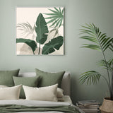 wall-art-print-canvas-poster-framed-Tropical Green, Style B-GIOIA-WALL-ART