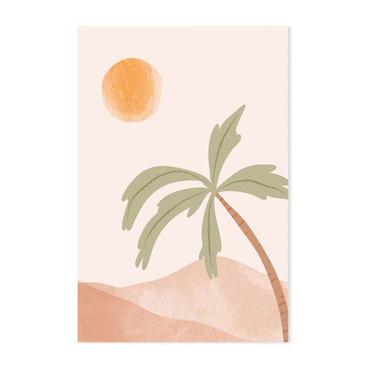 wall-art-print-canvas-poster-framed-Tropical Peach, Style A-GIOIA-WALL-ART