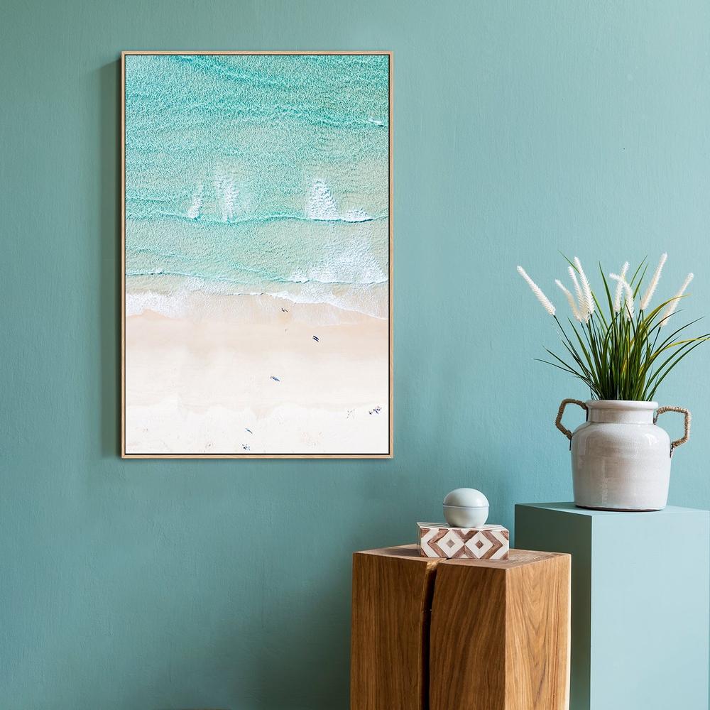 wall-art-print-canvas-poster-framed-Turquoise Beach-by-Gioia Wall Art-Gioia Wall Art