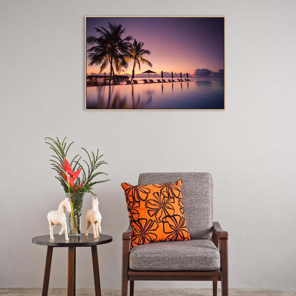 wall-art-print-canvas-poster-framed-Vacation Sunset-by-Gioia Wall Art-Gioia Wall Art