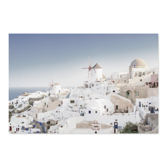 wall-art-print-canvas-poster-framed-Vacation To Santorini, Set Of 3-by-Gioia Wall Art-Gioia Wall Art