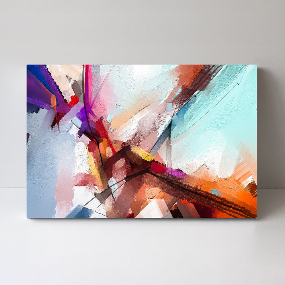 wall-art-print-canvas-poster-framed-Vibrant Lines-by-Gioia Wall Art-Gioia Wall Art