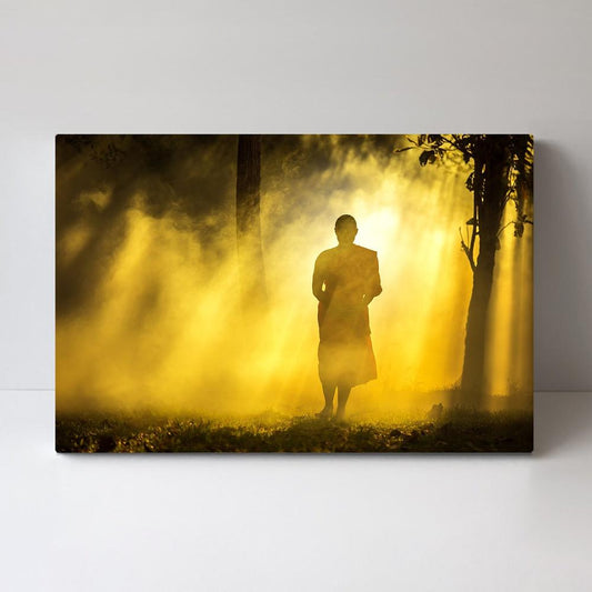 wall-art-print-canvas-poster-framed-Wandering Monk-by-Gioia Wall Art-Gioia Wall Art