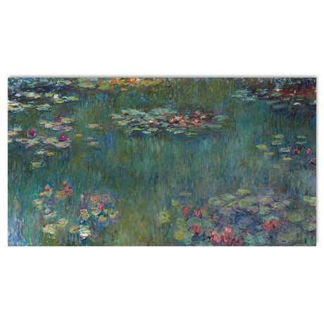 wall-art-print-canvas-poster-framed-Water Lilies, Monet-by-Gioia Wall Art-Gioia Wall Art