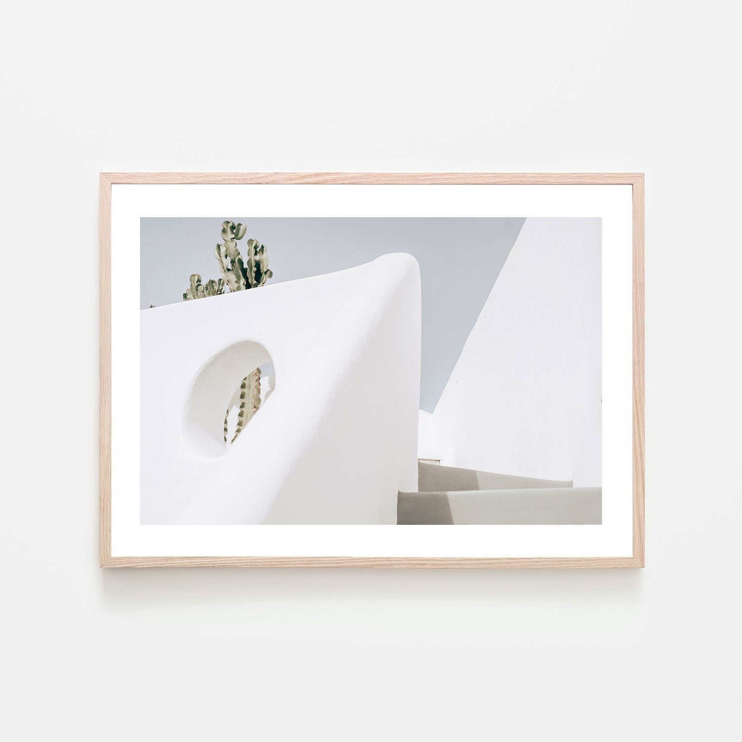 White wall and stairs-Gioia-Prints-Framed-Canvas-Poster-GIOIA-WALL-ART