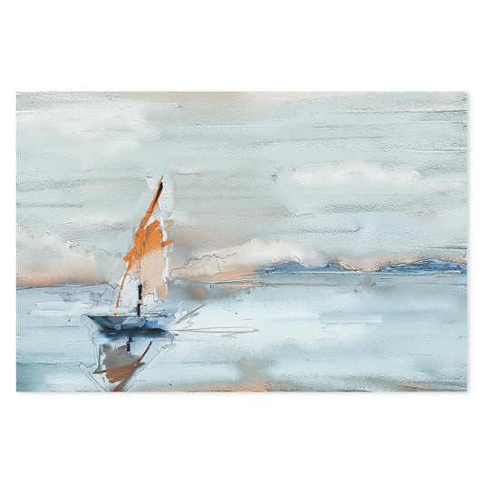 wall-art-print-canvas-poster-framed-Winter Sail Boat-by-Gioia Wall Art-Gioia Wall Art